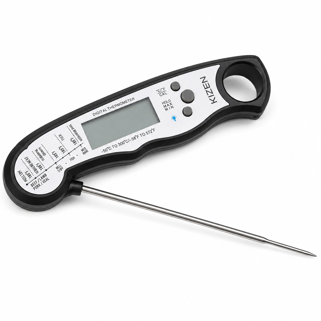 Digital meat thermometer product image for a buying guide